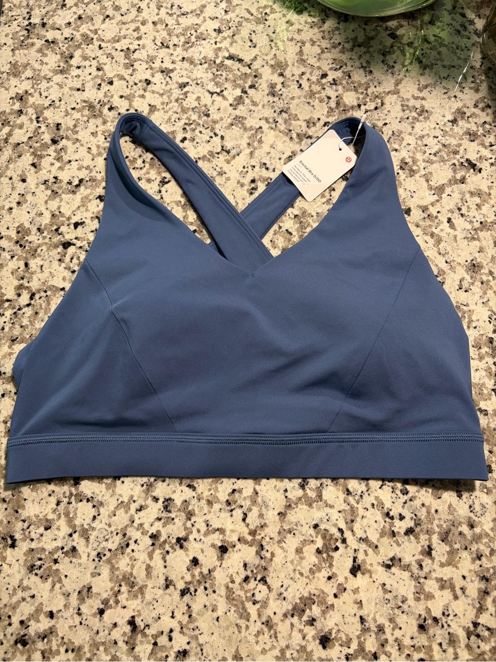 NWT Lululemon Envital Bra D/DD Size 12  Blue